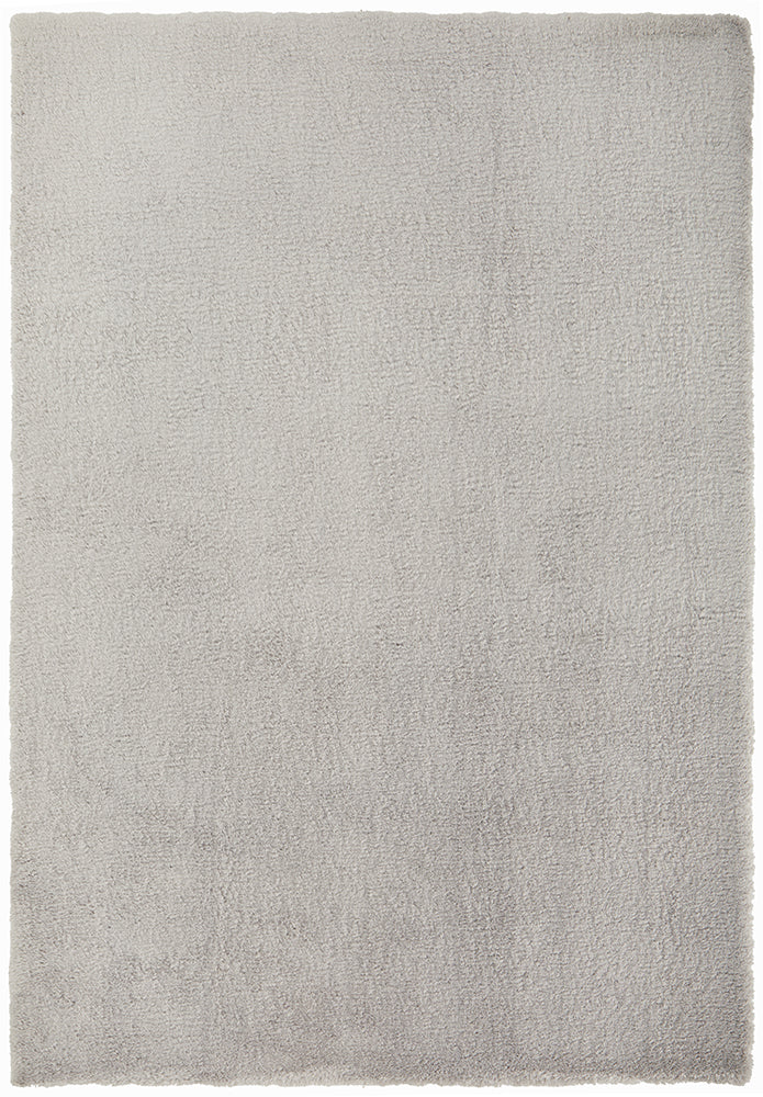 Cloud Silver Washable Rug