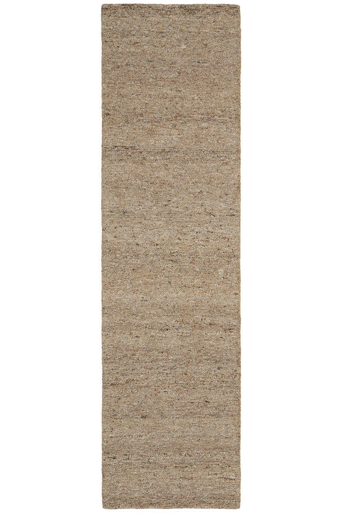 Conscious Loom Embrace Beige Runner Rug