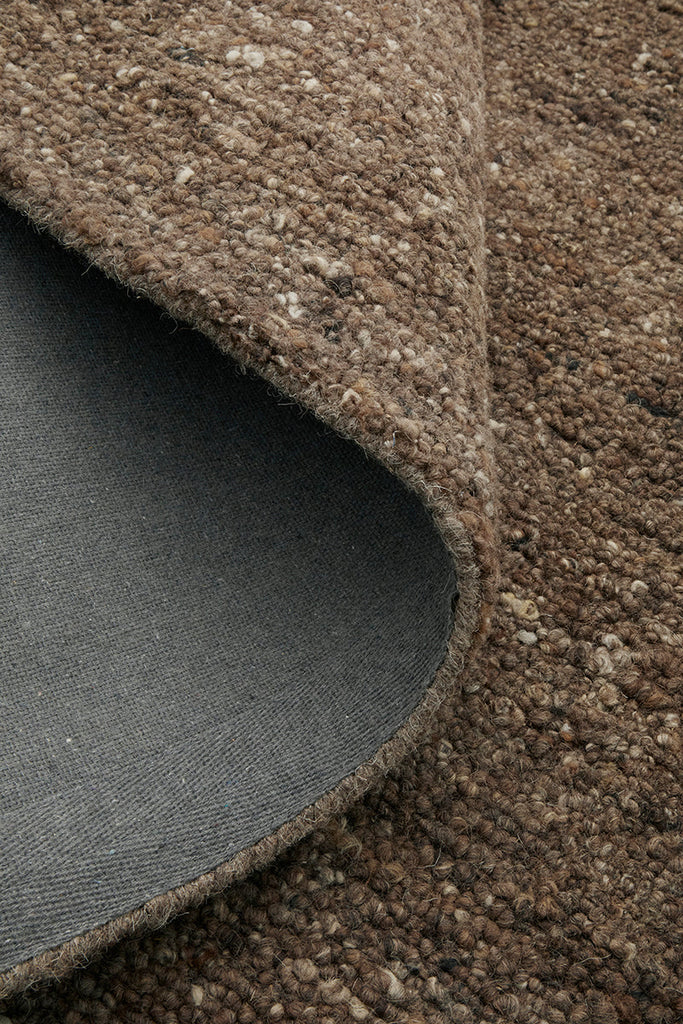 Conscious Loom Embrace Brown Rug