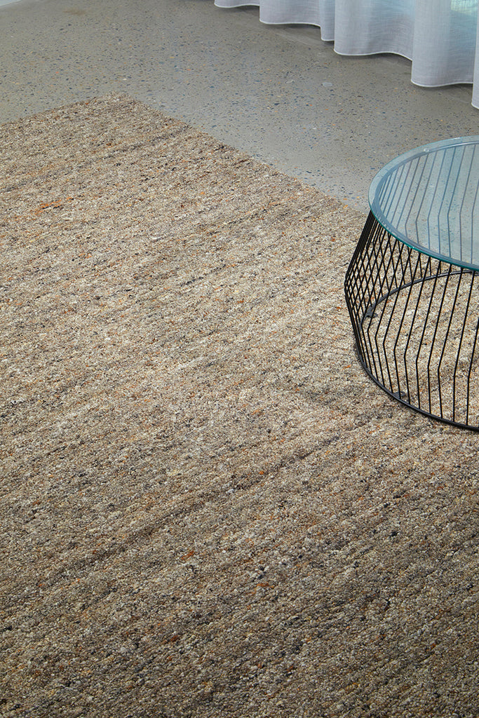 Conscious Loom Embrace Silver Rug