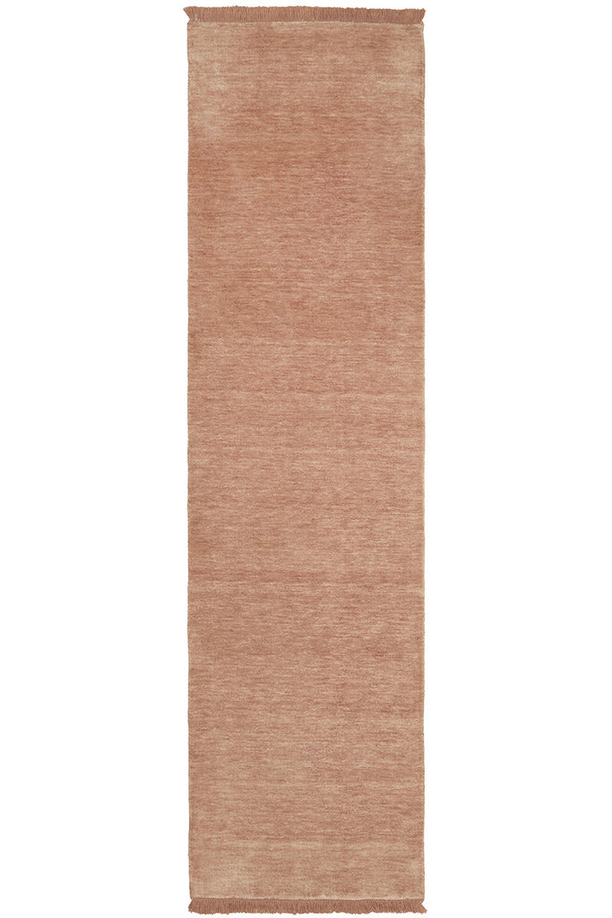 Conscious Loom Kinship Blush Pink Runner Rug