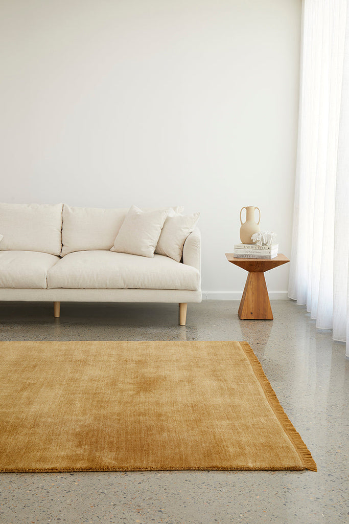 Conscious Loom Kinship Honey Rug