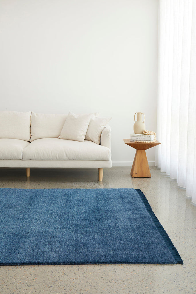 Conscious Loom Kinship Navy Rug