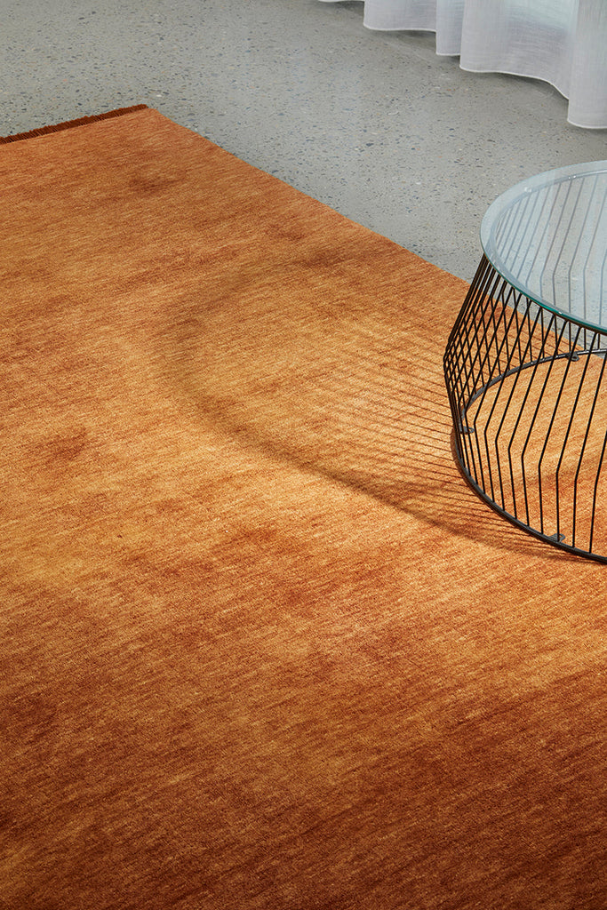 Conscious Loom Kinship Paprika Rug