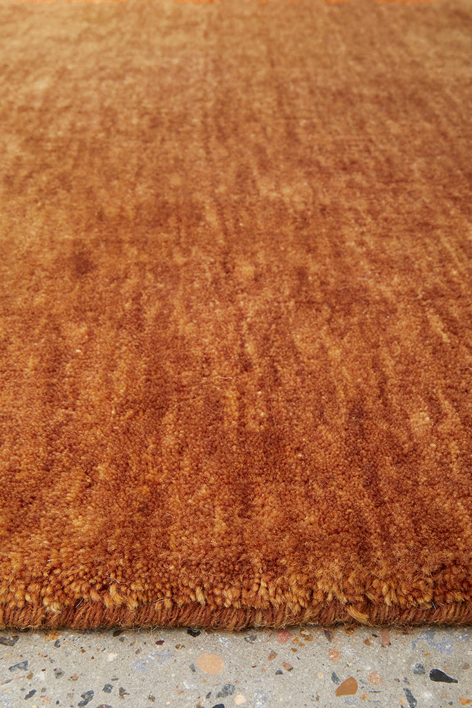 Conscious Loom Kinship Paprika Rug