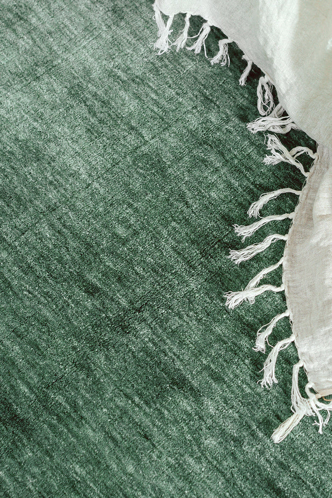 Conscious Loom Kinship Sage Green Rug
