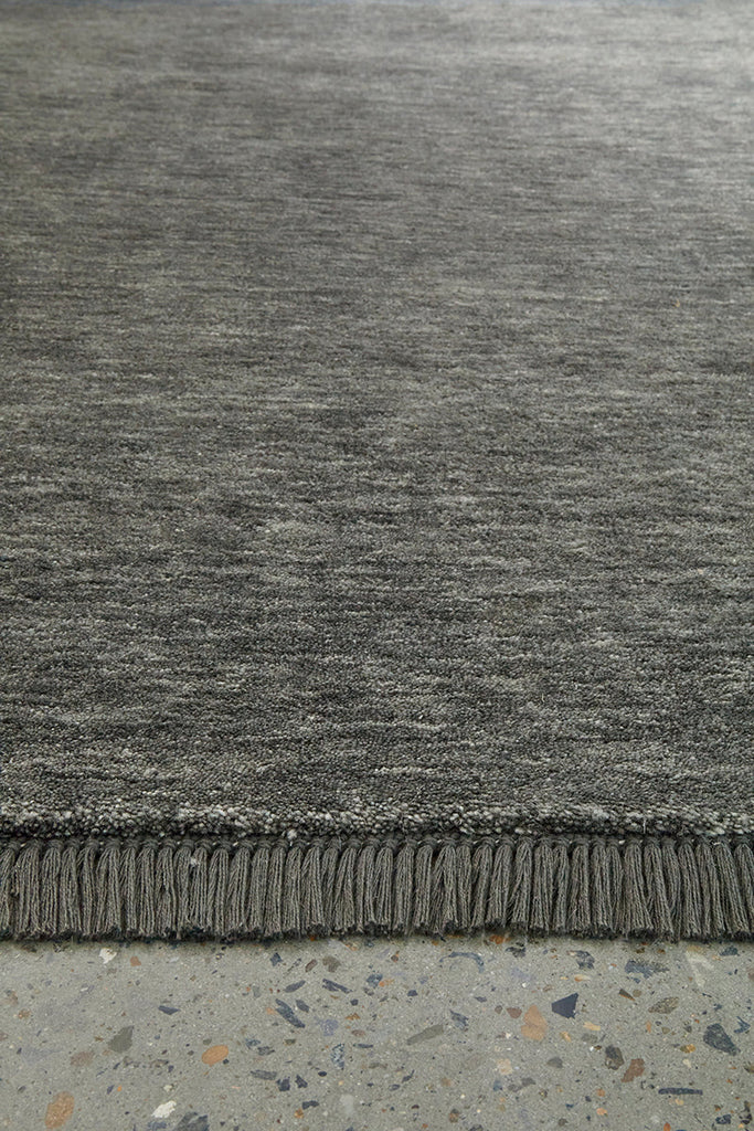 Conscious Loom Kinship Seal Grey Rug
