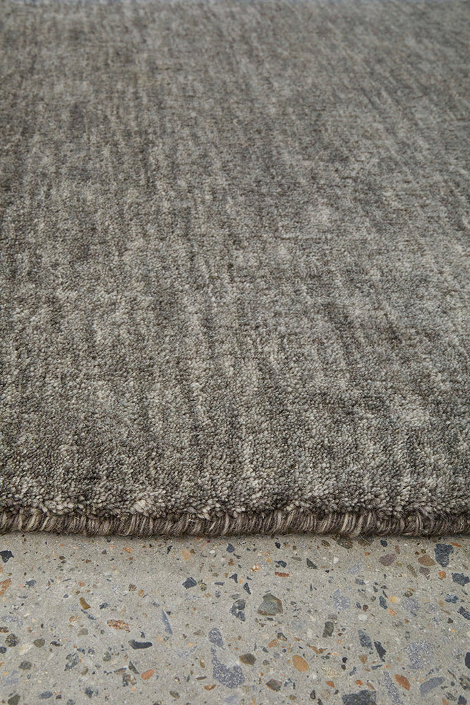 Conscious Loom Kinship Seal Grey Rug