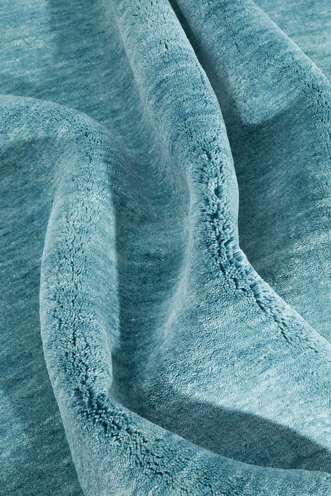 Conscious Loom Kinship Sky Blue Rug