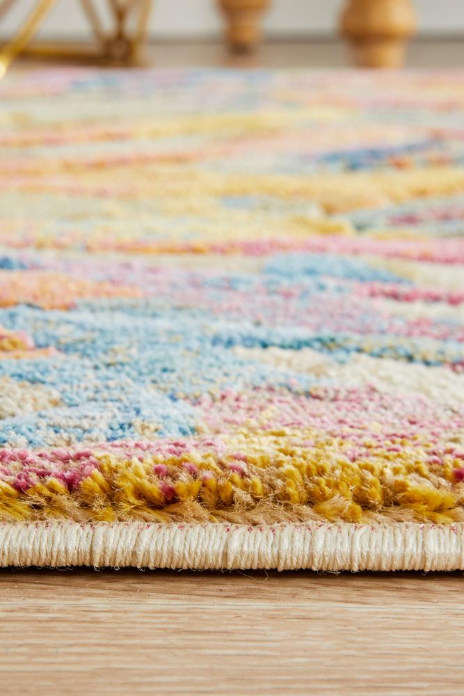 Dreamscape Memories Modern Tropical Runner Rug