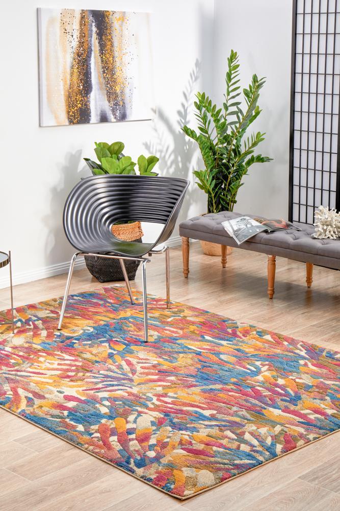 Dreamscape Memories Modern Tropical Rug