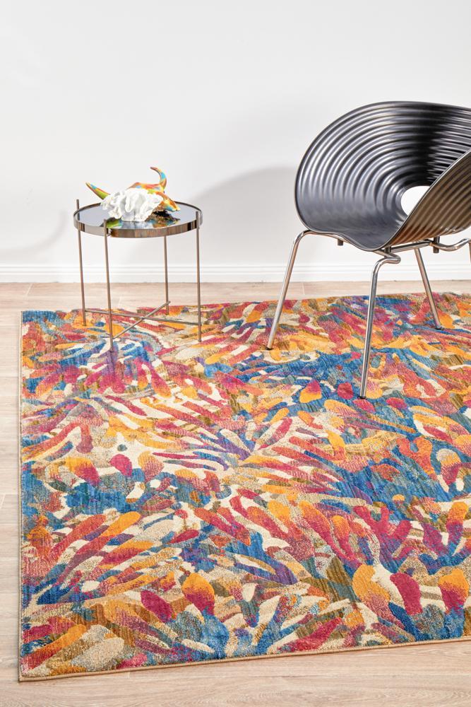 Dreamscape Memories Modern Tropical Rug