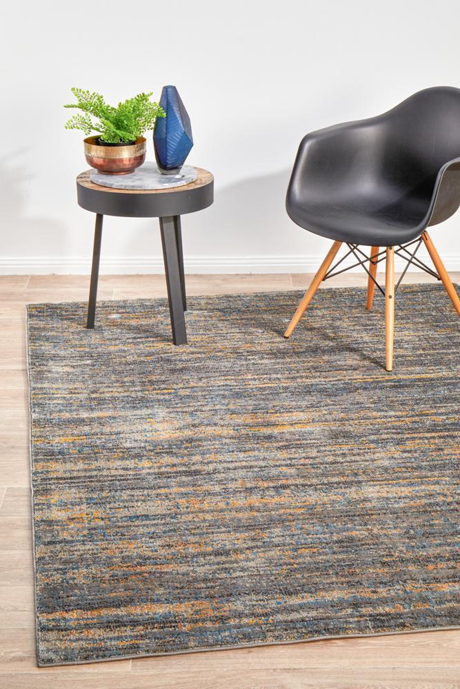 Dreamscape Distinguish Modern Slate Rug