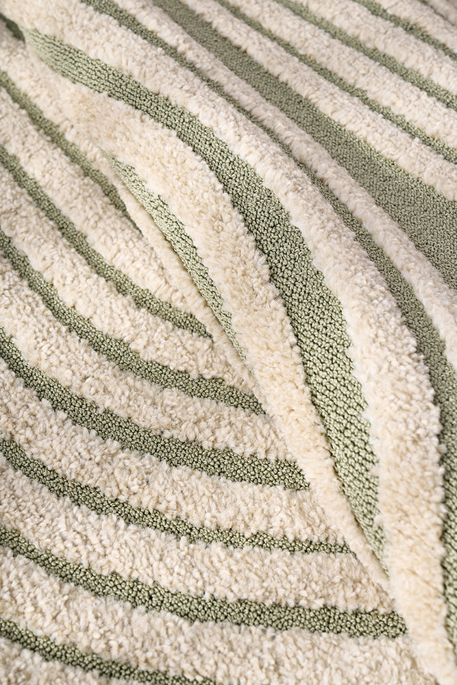 Envy Abbey Green Runner Rug