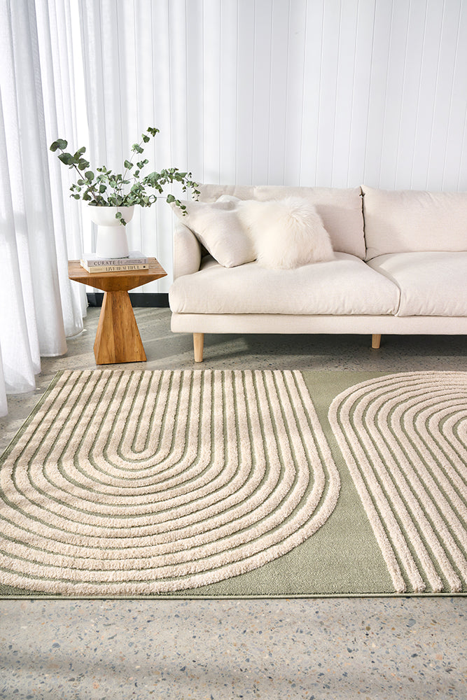 Envy Abbey Green Rug