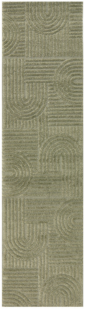 Envy Dior Green Runner Rug