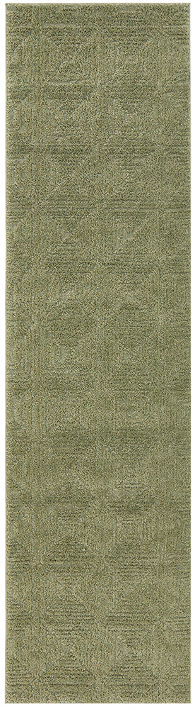 Envy Shilo Green Runner Rug