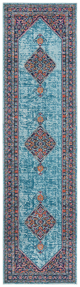 Eternal Whisper Diamond Blue Rug