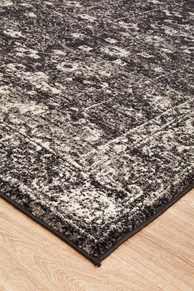 Evoke Estella Charcoal Transitional Rug