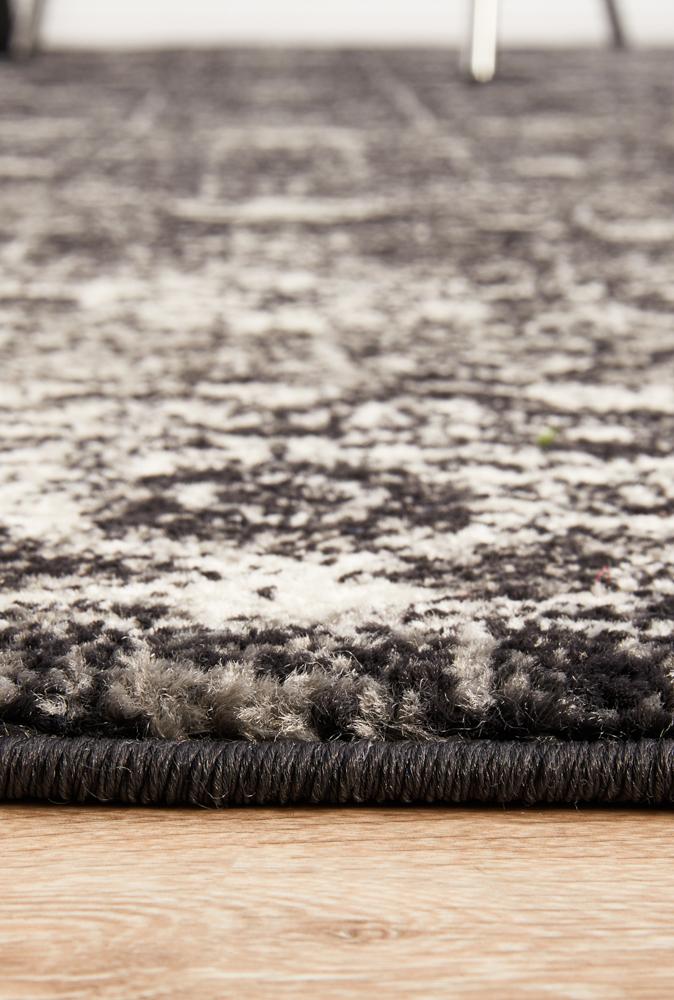 Evoke Estella Charcoal Transitional Rug