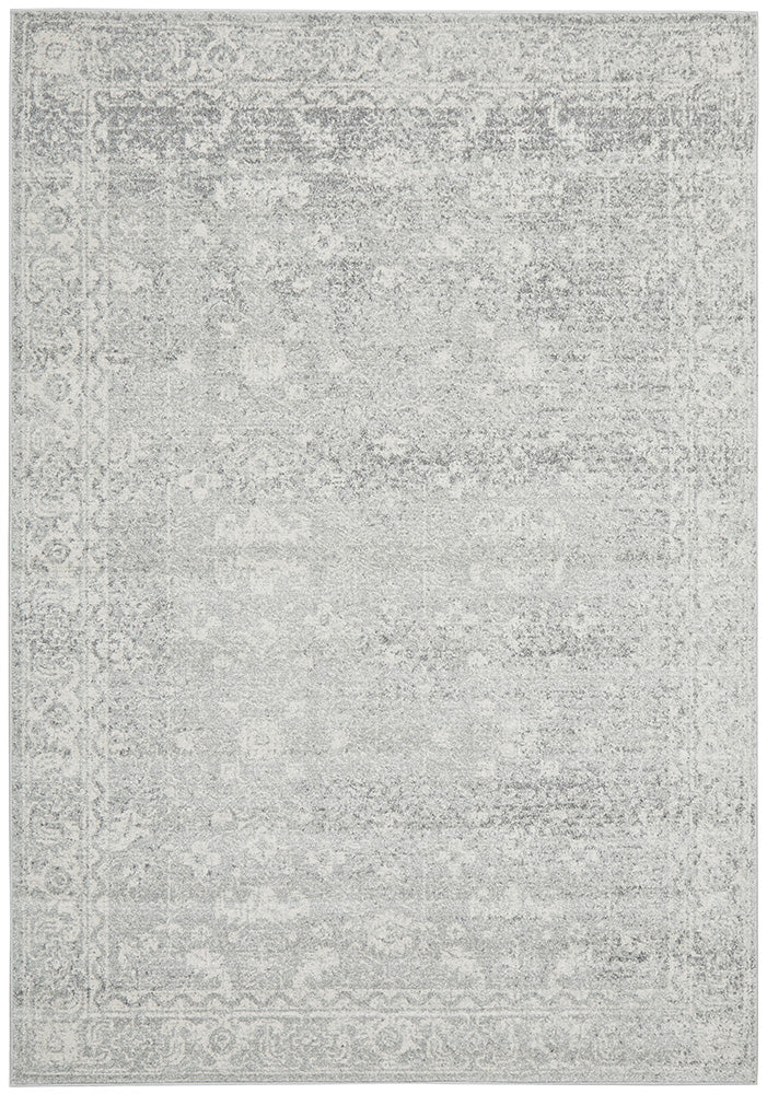 Evoke Shine Silver Transitional Rug