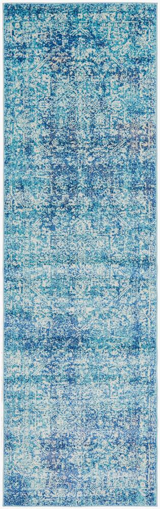 Evoke Muse Blue Transitional Rug