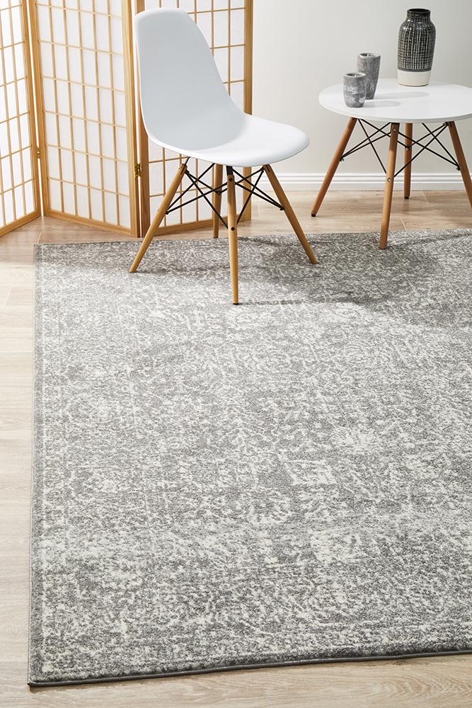 Evoke Homage Grey Transitional Rug