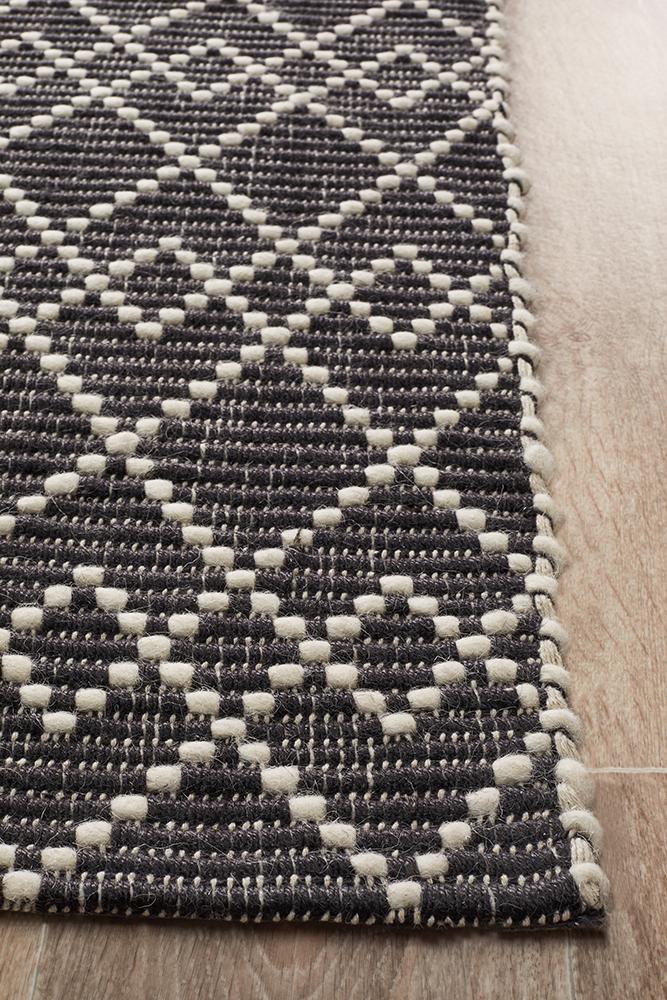 Hudson 808 Black Rug