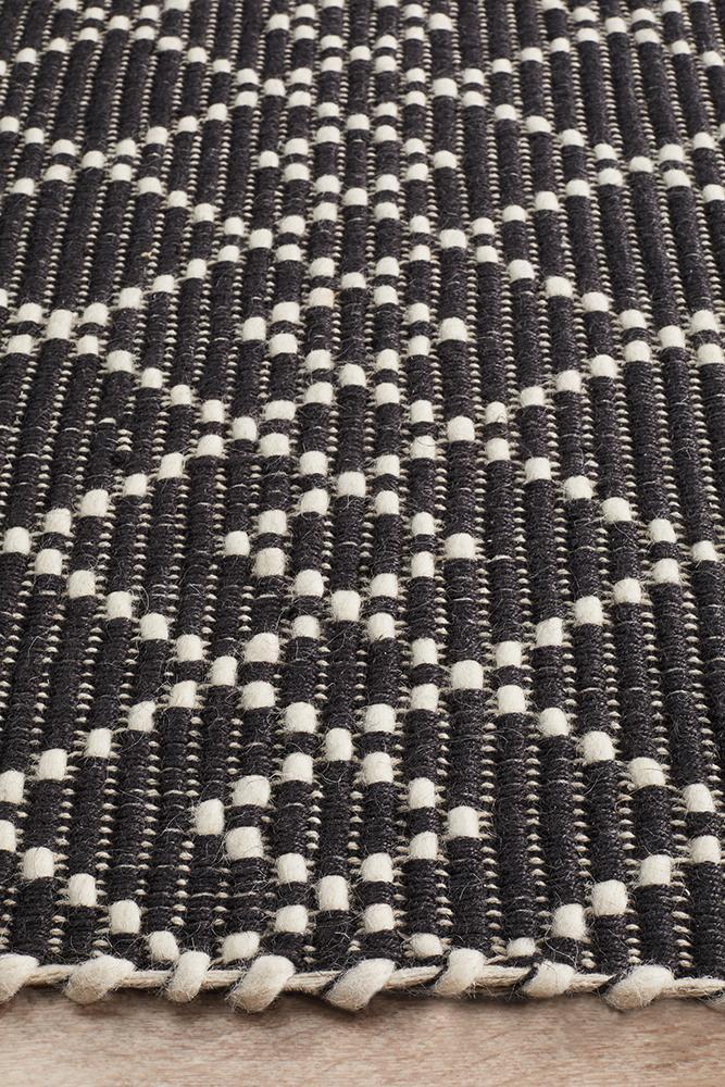 Hudson 808 Black Rug