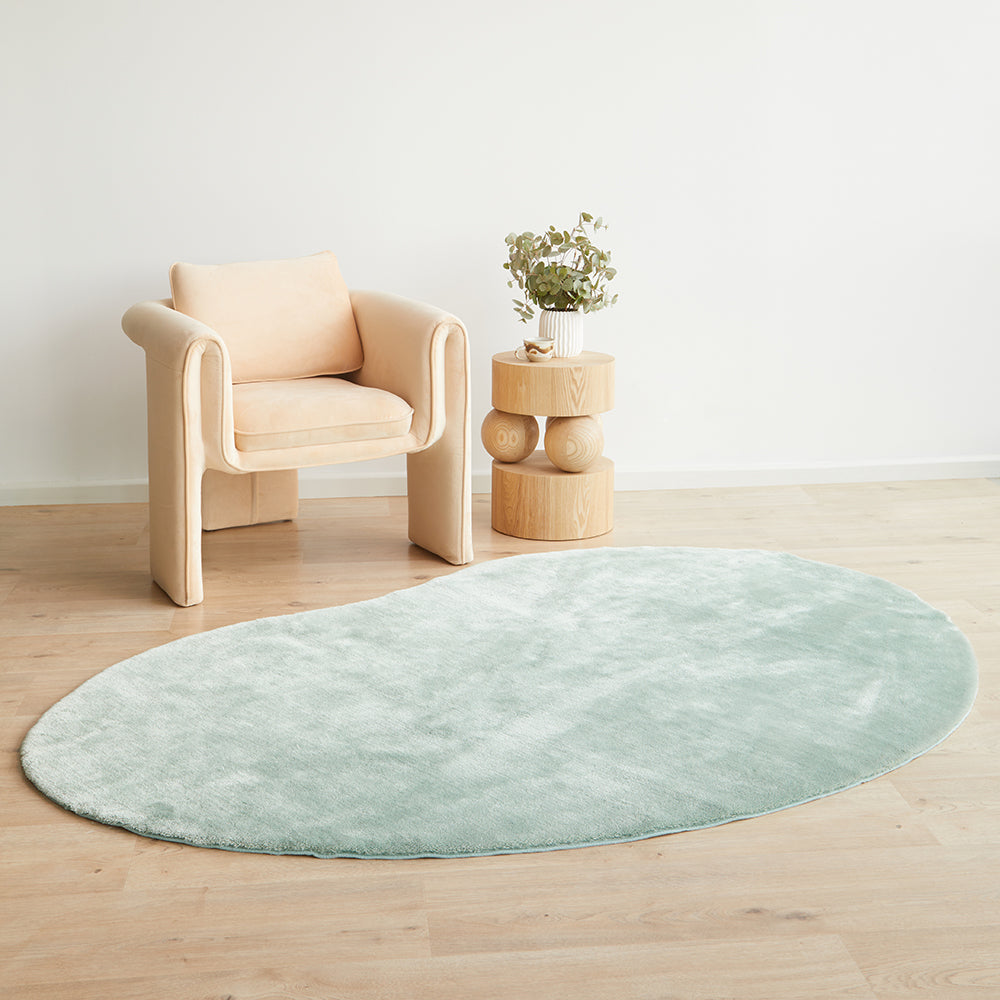 Jelly Bean Mint Green Rug