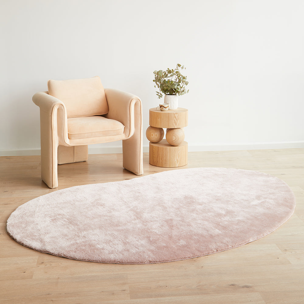 Jelly Bean Rose Rug