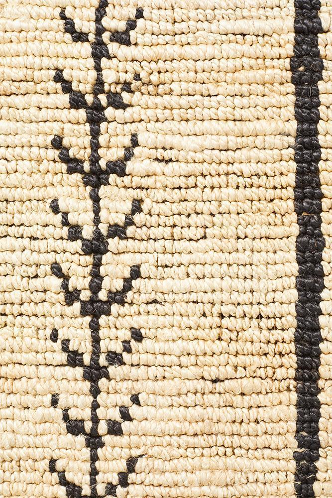 Kenya Tumu Hand Woven Tribal Jute Rug