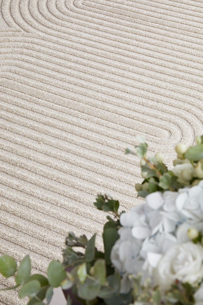 Lotus Carl Beige Runner Rug