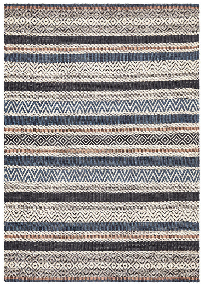 Miller Rhythm Swing Denim Rug