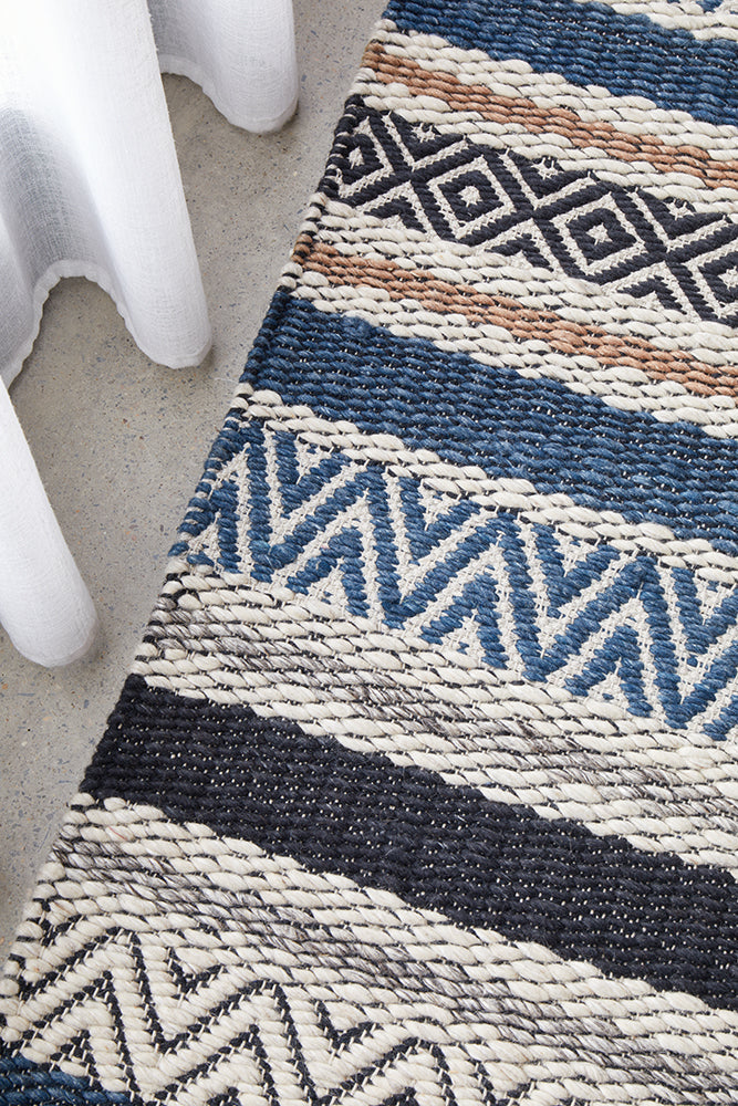 Miller Rhythm Swing Denim Rug