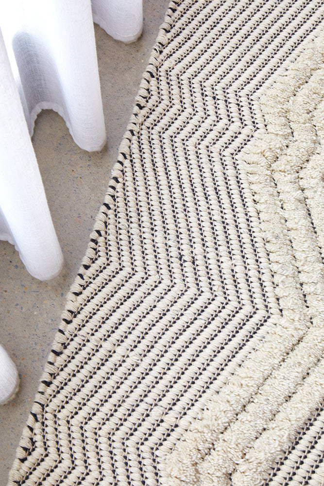 Miller Rhythm Chime Bone Rug