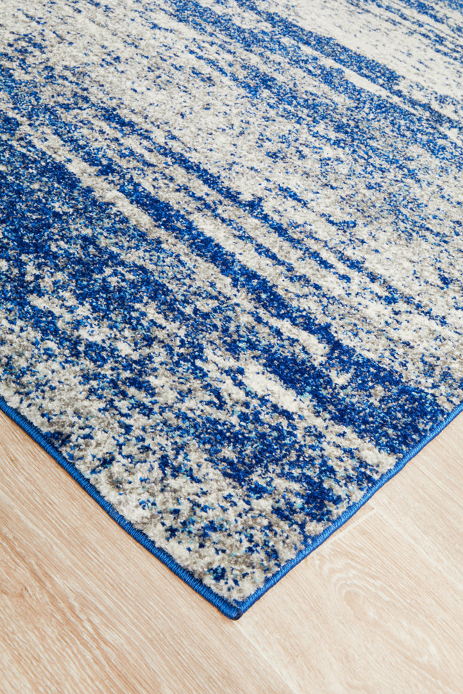 Mirage Casandra Dunescape Modern Blue Grey Rug