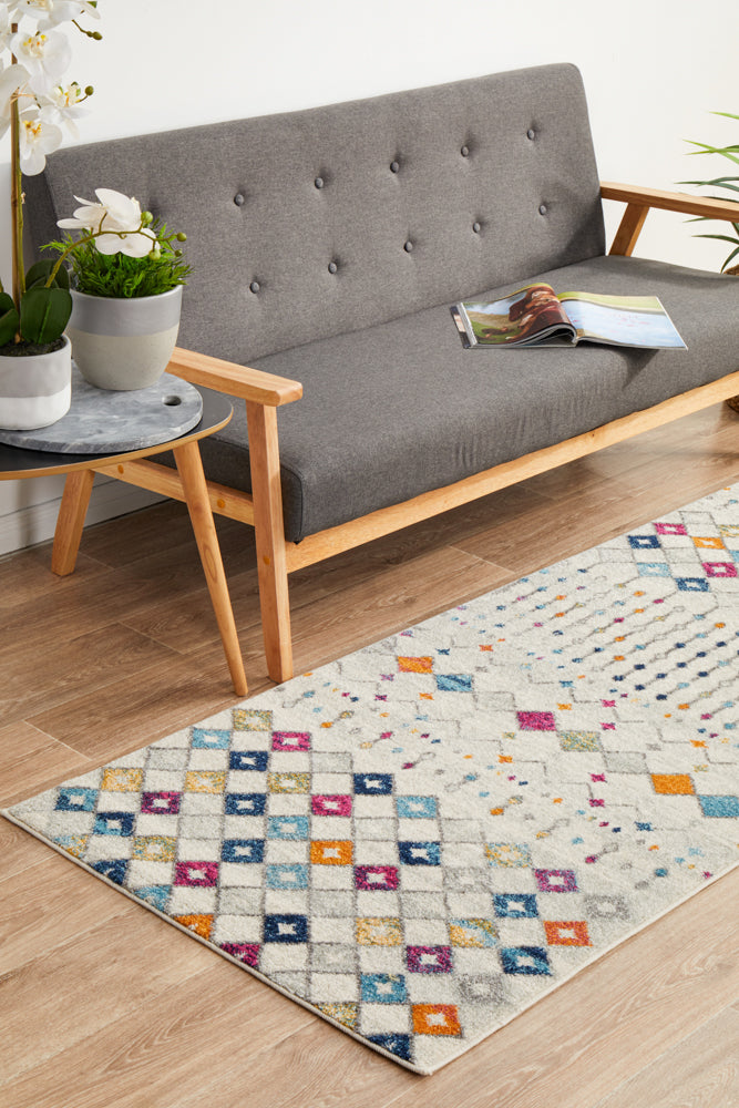 Mirage Peggy Tribal Morrocan Style Multi Runner Rug