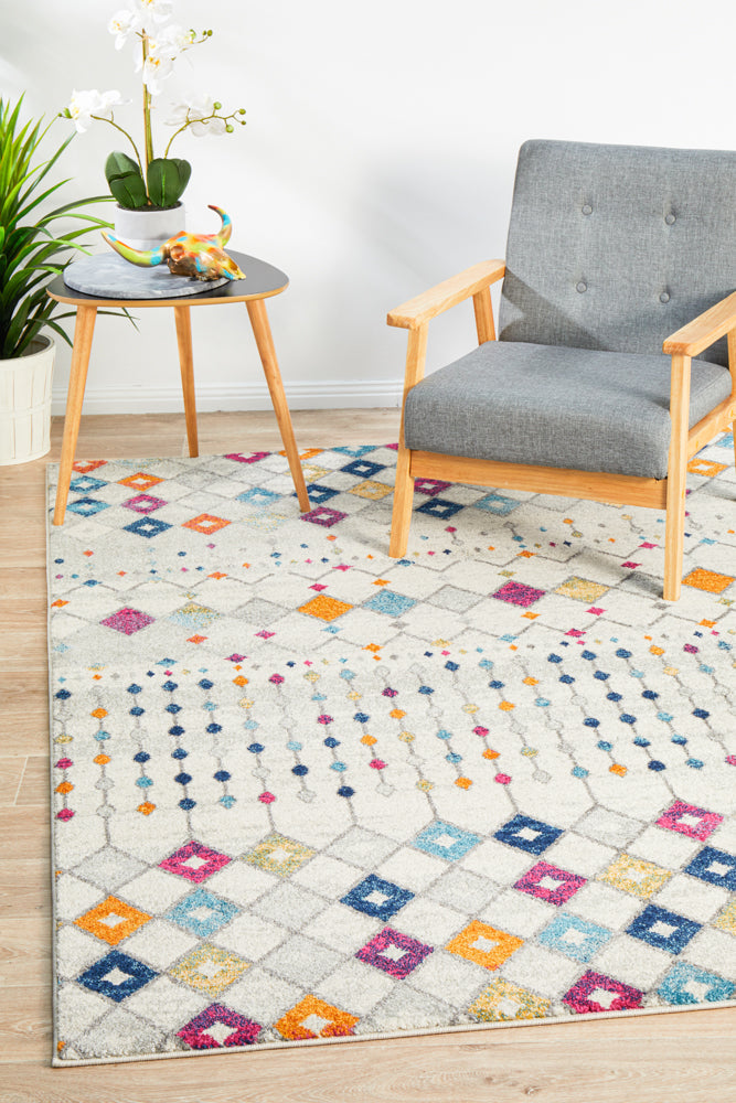 Mirage Peggy Tribal Morrocan Style Multi Rug