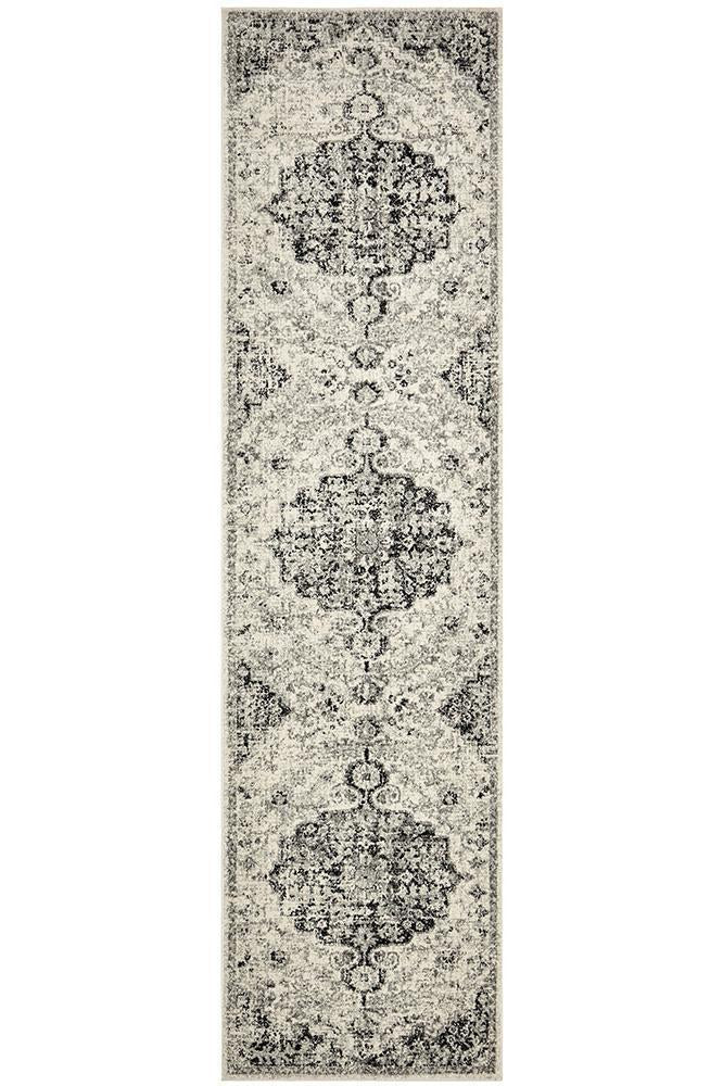 Museum Transitional Charcoal Rug