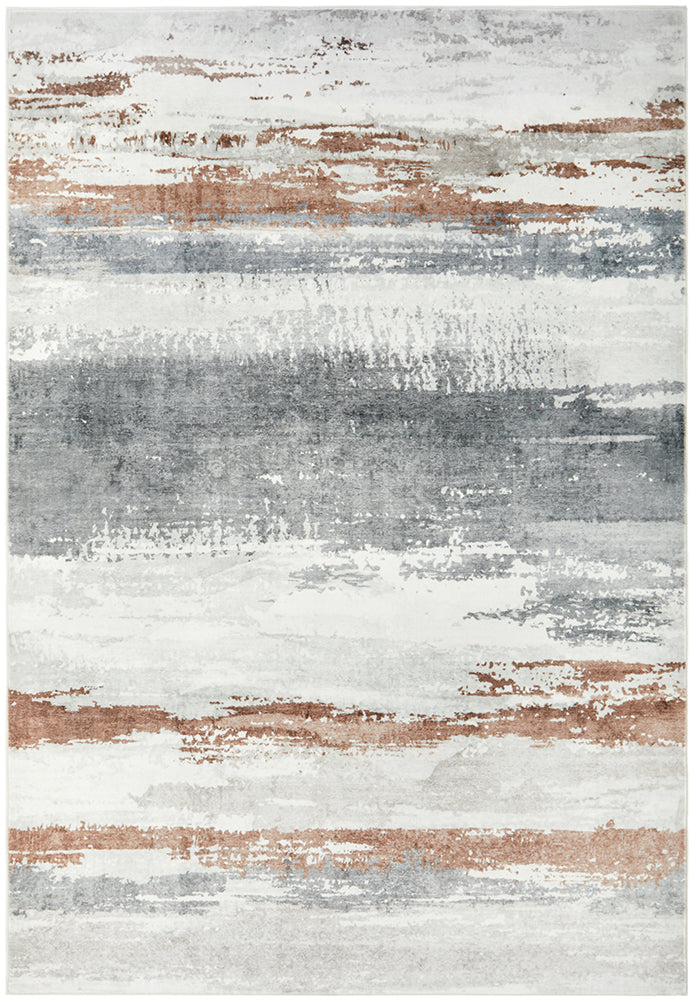 Revive Akio Walnut Washable Rug