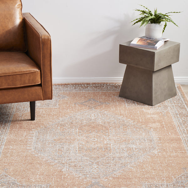 Rumania Vintage-Style Stonewashed Look Power-Loomed Rug – Mega Rugs