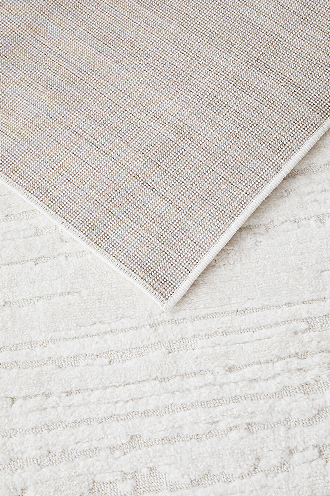 Serenade Ezra White Runner Rug