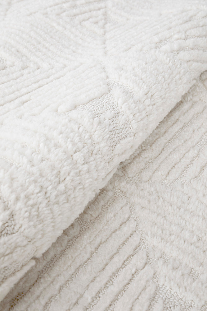 Serenade Shilo White Runner Rug