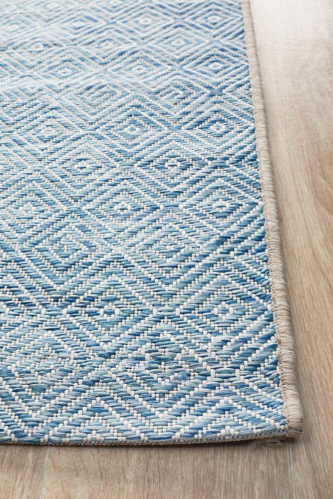 Rug Culture Terrace 5500 Blue Runner Rug