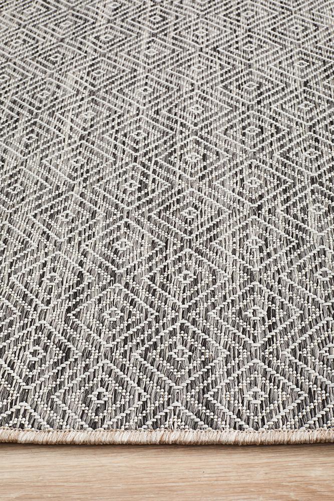 Rug Culture Terrace 5500 Grey Runner Rug