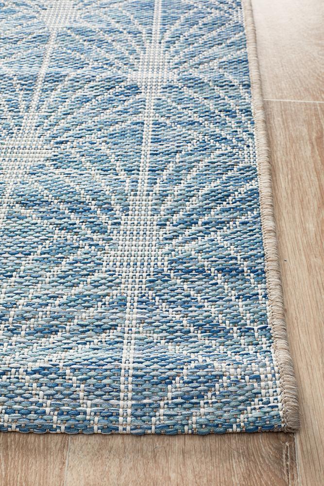 Rug Culture Terrace 5502 Blue Runner Rug