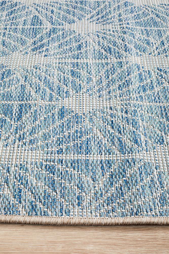 Rug Culture Terrace 5502 Blue Runner Rug