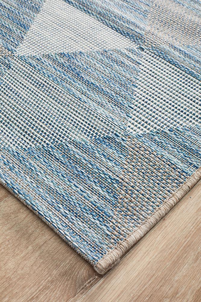 Rug Culture Terrace 5503 Blue Runner Rug