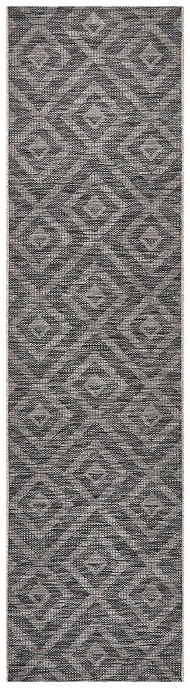 Rug Culture Terrace 5504 Black Runner Rug